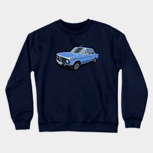 1974 2002 tii in blue Crewneck Sweatshirt